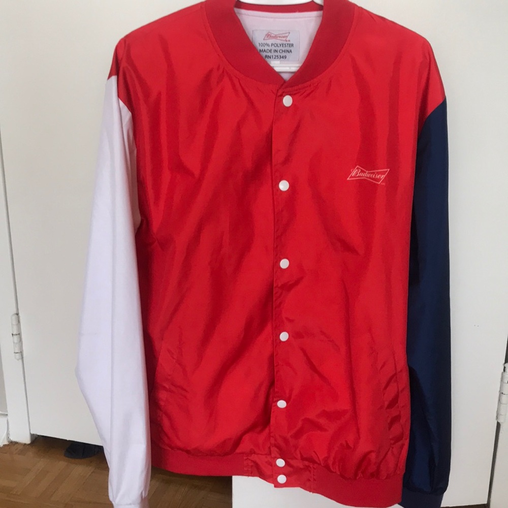 NFL 100 Budweiser Jacket, Size L